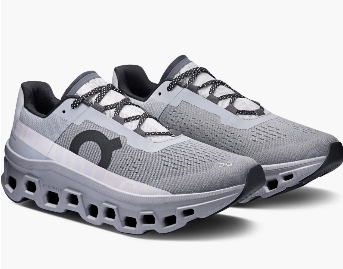 On Cloudmonster Silver