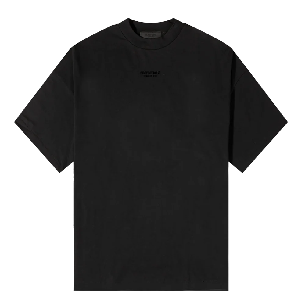 Playera Essentials Jet Black Core Tee