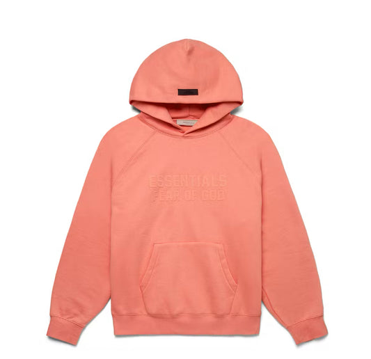 Hoodie Essentials Coral
