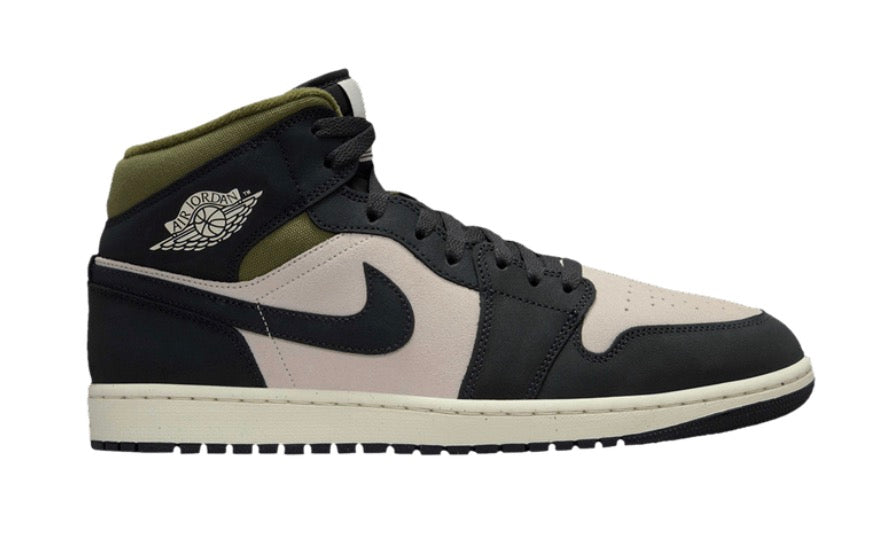 Jordan 1 Mid Olive