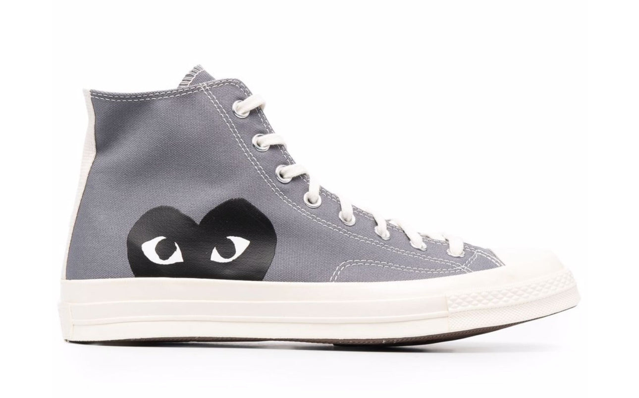 Converse Comme Des Garçons Play One Heart High Top Black