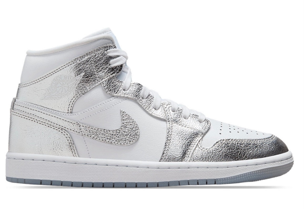 Jordan 1 Mid “Silver”