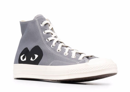 Converse Comme Des Garçons Play One Heart High Top Black