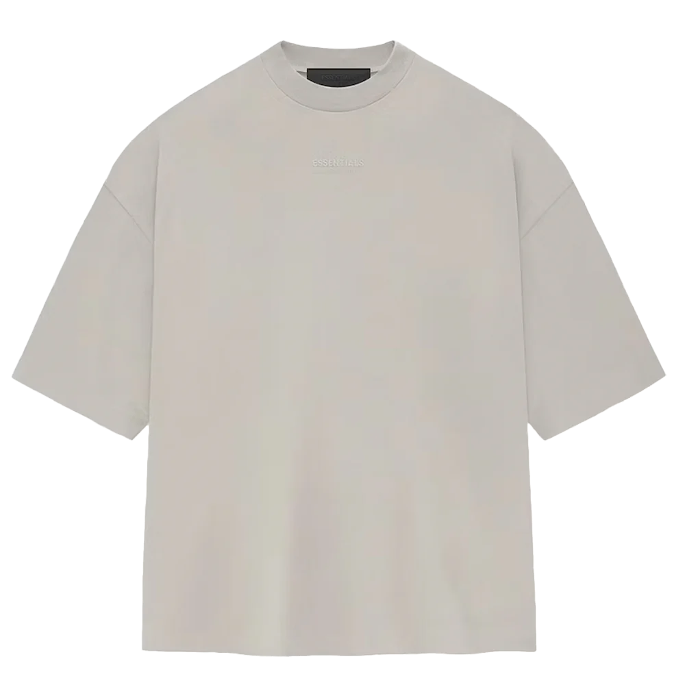 Playera Essentials Silver Cloud