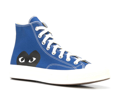 Converse Comme Des Garçons Play One Heart High Top Blue