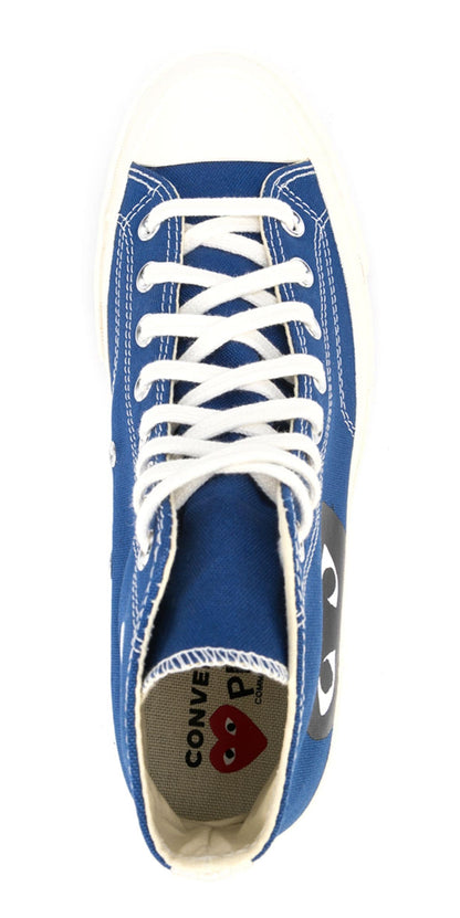 Converse Comme Des Garçons Play One Heart High Top Blue