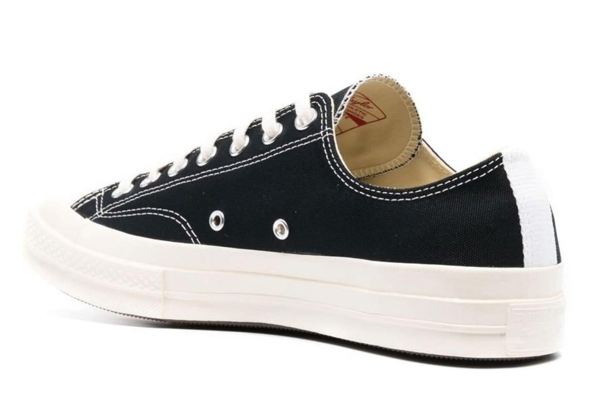 Converse Comme Des Garçons Play One Heart Low Top Black