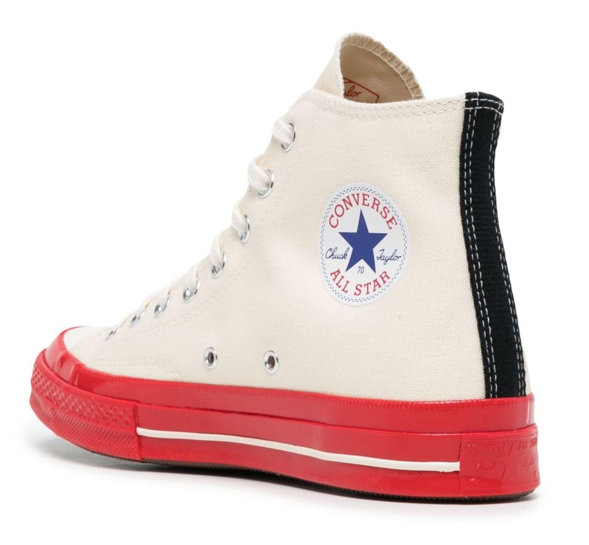 Converse Comme Des Garçons Play One Heart High Top White/Red