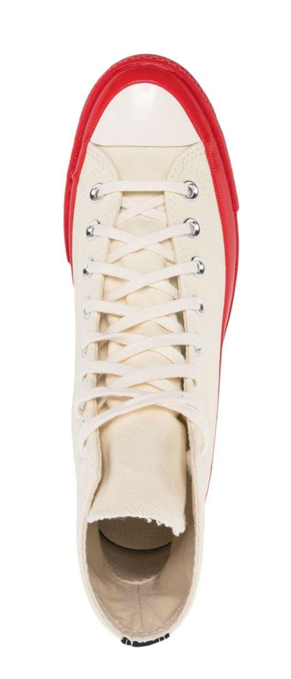 Converse Comme Des Garçons Play One Heart High Top White/Red
